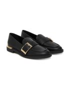 DKNY Дамски обувки еко кожа - златисто/черно