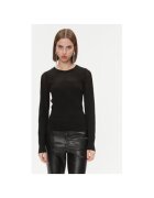 DKNY Дамски пуловер - 303208363 - Вискоза/Найлон - Черен - Черен