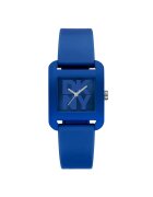 DKNY Дамски ръчен часовник модел DK1L002P0055 - 3 ATM - пластмаса - тъмносин - 26x30мм
