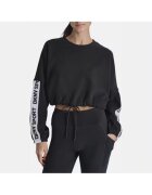 DKNY Дамски суитшърт - къс - памук и полиестер
