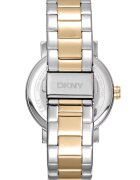 DKNY Двуцветен часовник Soho Maxi с верижка Сребрист/Златист
