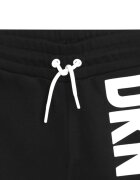 DKNY Къс панталон с висока талия и лого Бял/Черен