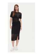 DKNY Рокля черна - 65% вискоза - 35% найлон