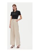 DKNY Широк крепиран панталон P41KTR48 от найлон