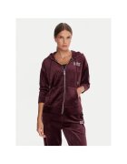 DKNY Sport Дамски спортен суичър вишнев - от качествен материал