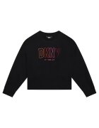 DKNY Суитшърт с паднали ръкави и лого