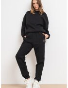 DKNY Уголемен памучен суитшърт с лого