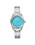 DKNY Женски часовник сребрист - 26-30 мм - кварцов - 5 ATM