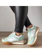 DOGATI Ежедневни дамски обувки 70832 G1477-01 White + Vernil - 40 - White + Vernil