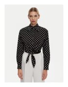 Dolce  Gabbana Дамска риза - 305315410 - Памук - Еластан - Черна