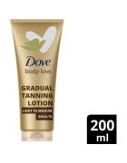 Dove Лосион за автобронзиране Light/Medium 200 мл