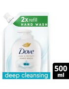Dove Пълнител за течен сапун 500 мл Care&Protect