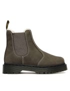 Dr Martens Дамски боти Gunmetal - естествена кожа - сиви