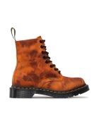 Dr Martens Дамски ботуши 1460 Pascal - естествена кожа - оранжеви - Оранжев