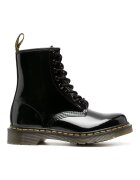 Dr Martens Дамски ботуши - военни ботуши - естествена кожа - черни
