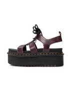 Dr Martens Дамски сандали - 303781651 - естествена кожа - вишнев/черен