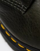 Dr. Martens Кожени боти 1460 Pascal с контрастни шевове Бледозелен