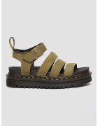 Dr Martens Кожени сандали с тока на глезена