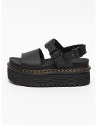 Dr Martens Кожени сандали Voss с равна платформа