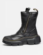 Dr. Martens Унисекс кожени боти DMXL с двоен цип Черен