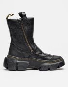 Dr. Martens Унисекс кожени боти DMXL с двоен цип Черен