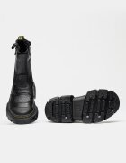 Dr. Martens Унисекс кожени боти DMXL с двоен цип Черен