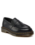 Dr Martens Унисекс мокасини - - естествена кожа в черно