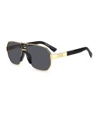 Dsquared Слънчеви очила Aviator - Златист/Черен