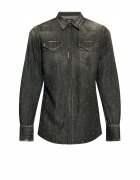 Dsquared2 дънкова риза - черна
