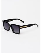 Dsquared2 Правоъгълни слънчеви очила с лого - Черен