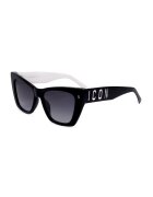 Dsquared2 Слънчеви очила Cat Eye с градиента - Черен