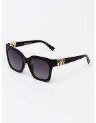 Dsquared2 Слънчеви очила Cat-Eye с градиента - Черен