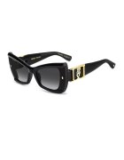 Dsquared2 Уголемени слънчеви очила Cat-Eye - Черен
