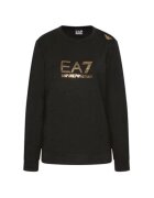 EA7 Дамска блуза - Emporio Armani 208023313 - Полиестер/Вискоза - Черна