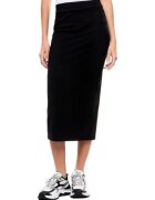 EA7 Дамска пола TRAIN LOGO SERIES TAPE W SKIRT - Памук - Черна