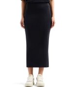 EA7 Дамска пола W SKIRT - Вискоза - Черна
