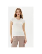 EA7 Дамска тениска Emporio Armani - 8NTT65 TJDQZ - Памук/Модал - 2XL INTL - Бяла