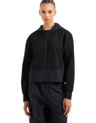 EA7 Дамски суичър с цип W HOODIE FZ - полиестер -