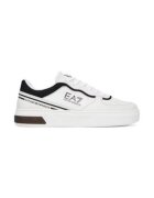 EA7 Мъжки кецове - Emporio Armani 305577627 - еко кожа - бял/черен