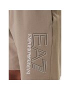 EA7 Мъжки спортни къси панталони - памук - бежови