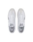 EA7 Мъжки спортни обувки Emporio Armani 304466137 - естествена кожа - бяло