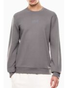 EA7 Мъжки суичър TRAIN LOGO SERIES M OVERSIZE LOGO T-TOP CN COFT - Памук -