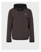 EA7 Мъжки суитшърт с цип M Hoodie Fz St Pq - Памук -