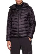 EA7 Мъжко яке SKI M KITZBUHEL LT PADDED HOODIE - полиамид - черно