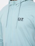 EA7 Слим спортен екип с еластична талия Зелен/Бледозелен