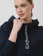 EA7 Спортен екип с къс цип Тъмносин