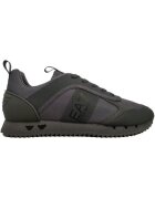 EA7 Спортни обувки за мъже - Black White Cordura - X8X027-XK219-Q748 - Сиви