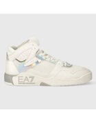 EA7 Спортни обувки за жени - basket mid - X8Z039-XK331-Q033 - бели