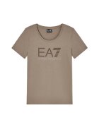 EA7 Тениска TRAIN LOGO SERIES W TEE SS RN FANCY STRASS-7W000536-AF10373-U6167