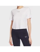 EA7 Тениска W Tee Ss Essentials - 3RTT05-TJDZZ-0102 - Дамска - Бяла